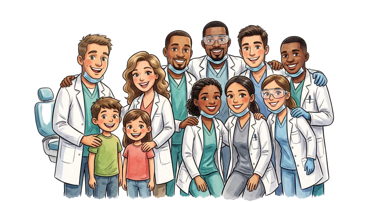 Equipo de dentistas de SmileIntelli